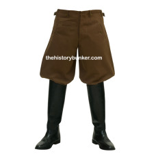 WW2 German Officer tricot breeches - SA trousers - brown