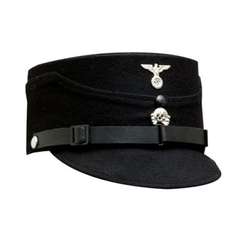 SS kepi black - WW2 German CAP