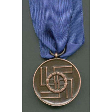 WW2 German SS Service Medal 8 years