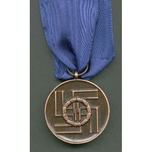 WW2 German SS Service Medal 8 years