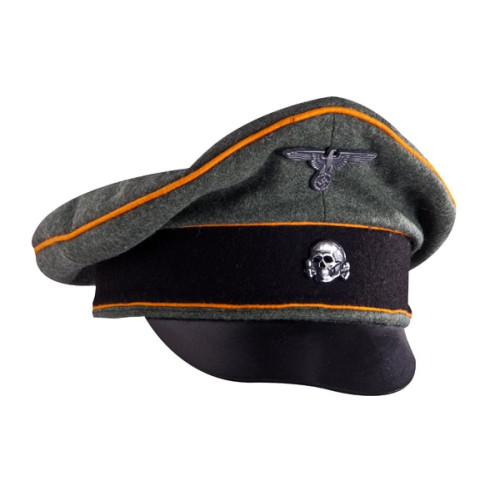 SS Feldgendarmerie visor cap - WW2 German officers cap