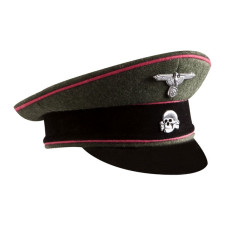 SS Panzer visor cap - WW2 German officers cap
