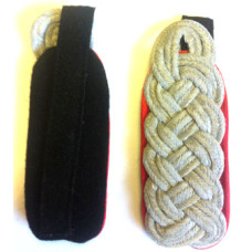 German SS Shoulder Boards - Major - Colonel Ranks - Artillery