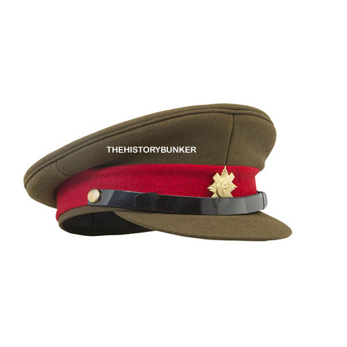 WW1 and WW2 British Army staff officers cap