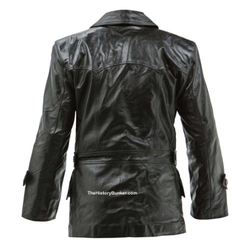 WW1 Imperial German Fighter Pilots leather jacket - black