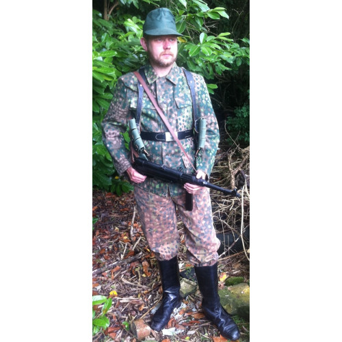 WW2 SS Camouflage enlisted man uniform in battle for hire