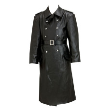German Officers Horsehide Great Coat - WW2 German Leather Coat