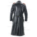 German SENIOR Officers Horsehide Great Coat - WW2 German Leather Coat