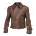 WW1 German Motorcycle despatch rider leather wrap jacket - BROWN