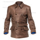 WW1 Imperial German Fighter Pilots leather jacket - brown