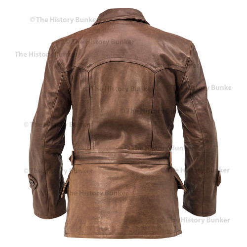 WW1 Imperial German Fighter Pilots leather jacket - brown