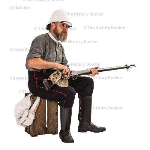 Victorian  17th infantry of foot Leicester  uniform