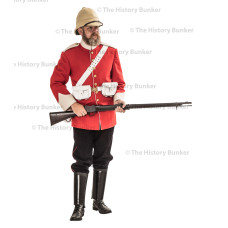 Victorian  17th infantry of foot Leicester  uniform