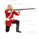Victorian  17th infantry of foot Leicester  uniform