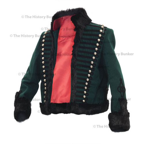 Napoleonic uniforms - Napoleonic British 95th Rifles Pelisse - Steampunk Military uniforms