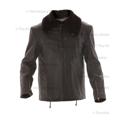 WW2 German Luftwaffe Defence of the Reich  Jet Pilots leather jacket BLACK