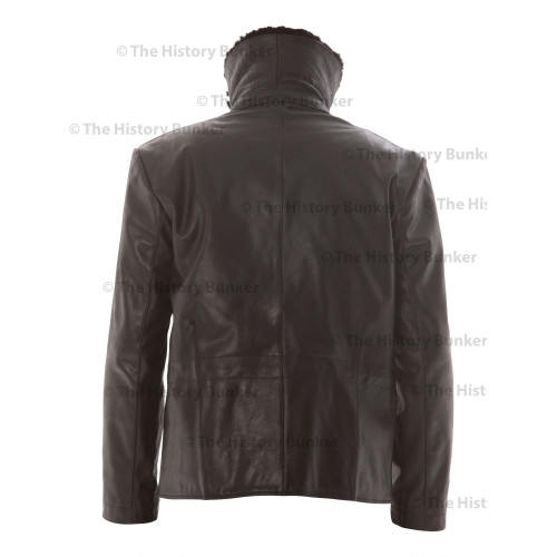 WW2 German Luftwaffe Defence of the Reich  Jet Pilots leather jacket BLACK