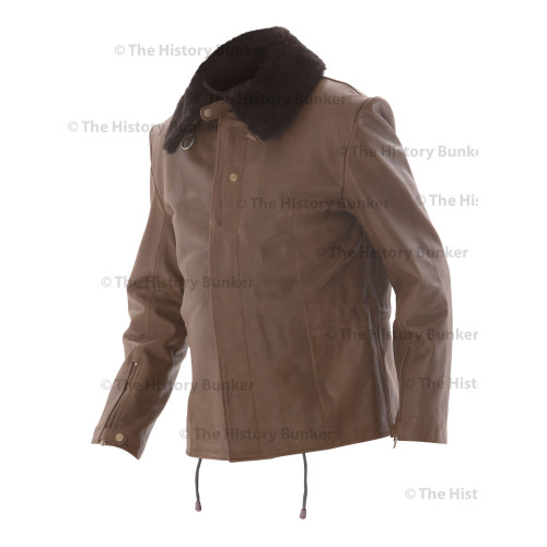 WW2 German Luftwaffe Defence of the Reich Jet Pilots leather jacket BROWN