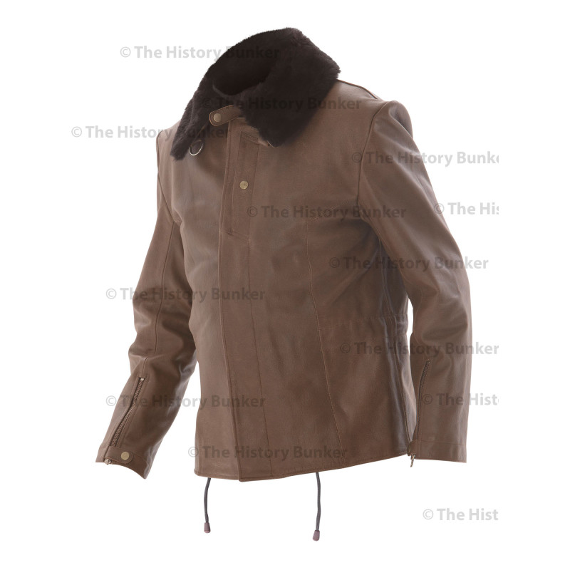 WW2 German Luftwaffe Defence of the Reich Jet Pilots leather jacket BROWN