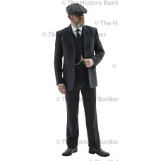  Edwardian mens Suit - grey