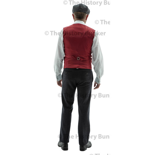 Edwardian Mens waistcoat - GREY