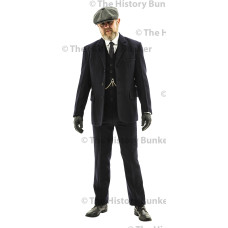 Edwardian Mens suit jacket - BLUE