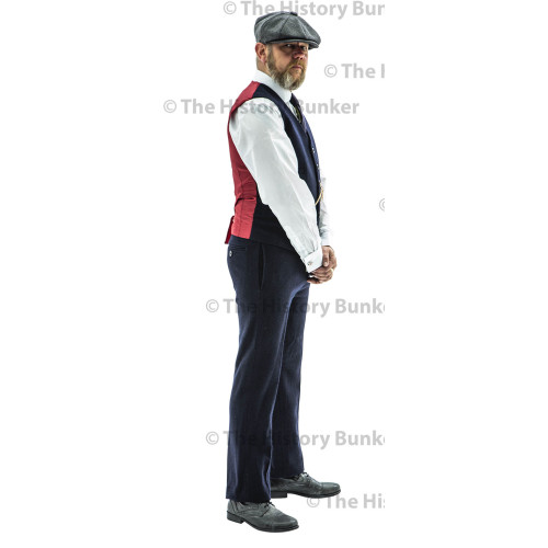 Edwardian Mens waistcoat - GREY