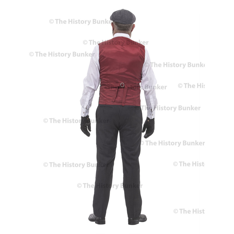  Edwardian Mens Suit - pin stripe