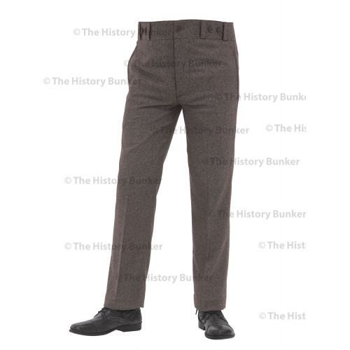  Edwardian mens trousers - brown