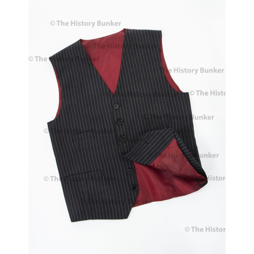 Edwardian Mens waistcoat - PIN STRIPE