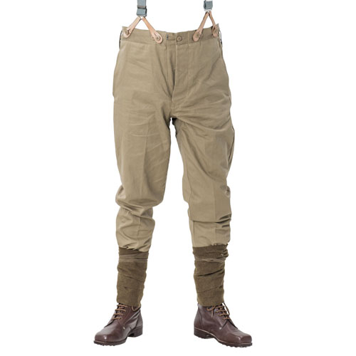 WW1 British Army Soldiers Khaki Drill Trousers