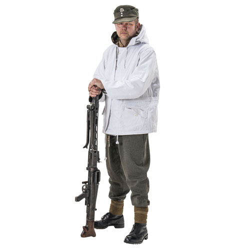 WW2 German SS pea dot winter parka coat