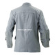 U-boat crew leather jacket - Kriegsmarine leather jacket - grey