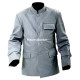 U-boat crew leather jacket - Kriegsmarine leather jacket - grey