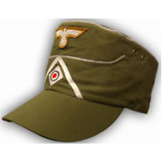 WW2 German Afrika Korps Field Cap DAK - With Insignia