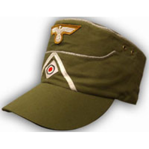 WW2 German Afrika Korps Field Cap DAK - With Insignia