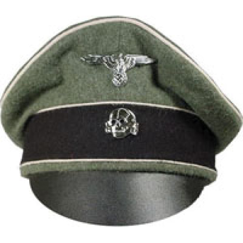 Waffen SS Field Grey Crusher cap