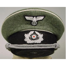 WW2 German Heer Officers Visor Cap