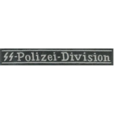 SS Politzei division Cuff title