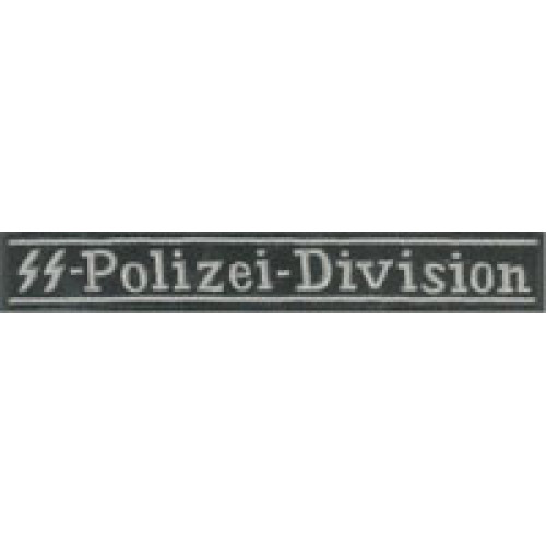 SS Politzei division Cuff title