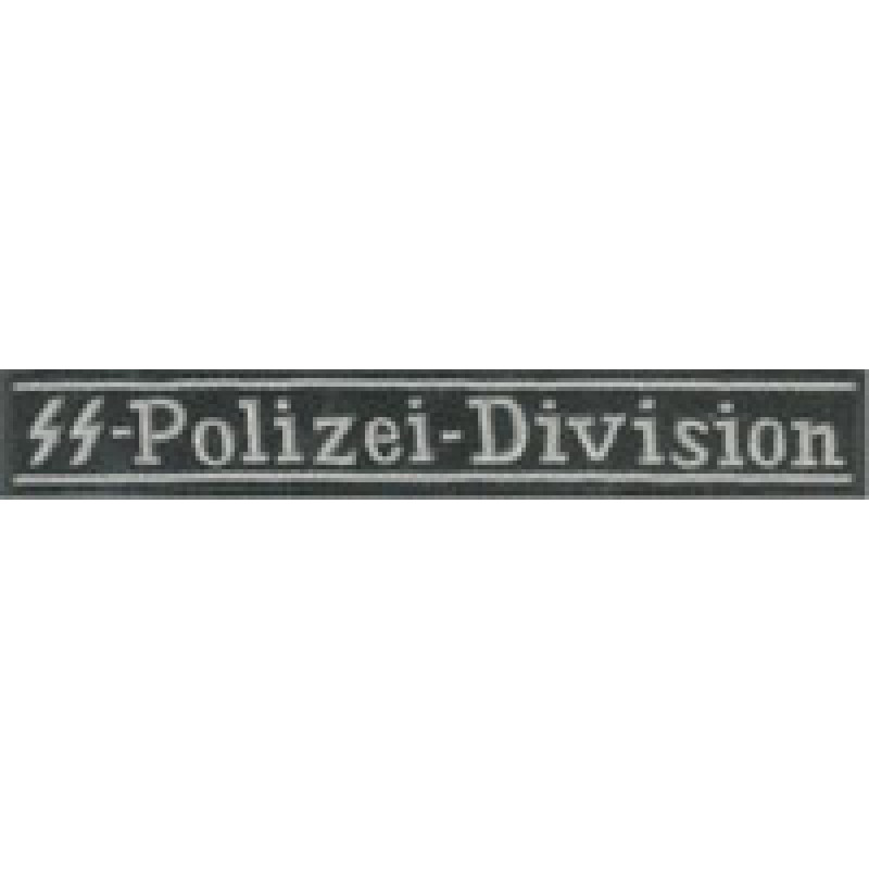 SS Politzei division Cuff title