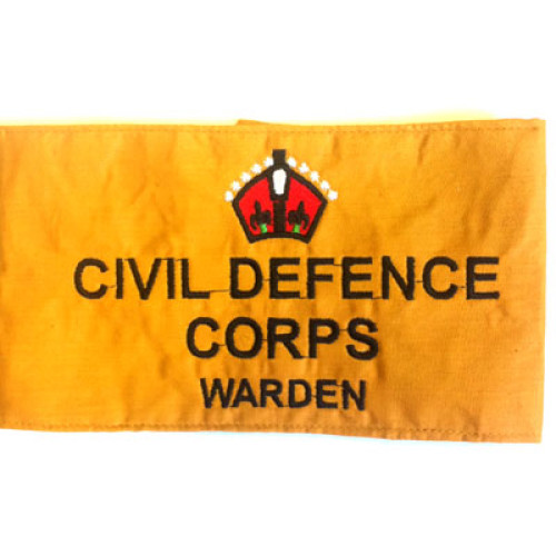 Civil Defence Armband - WW2 British insignia