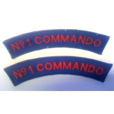 No 1 Commando shoulder titles