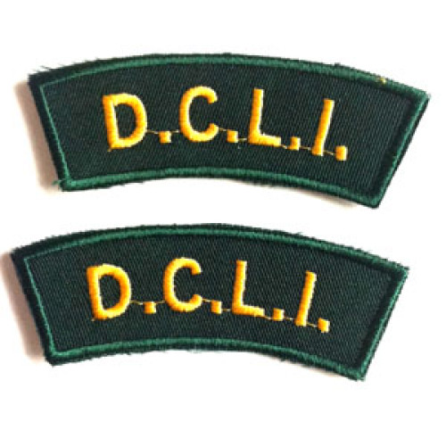 Devon and Cornwall Light Infantry Shoulder Titles