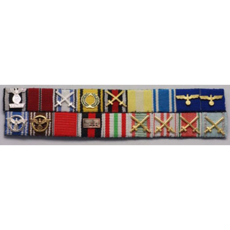 Sepp Dietrich ribbon medal bars