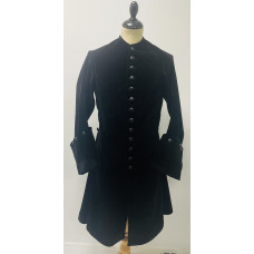 18th century Gentlemans frock coat - black velvet