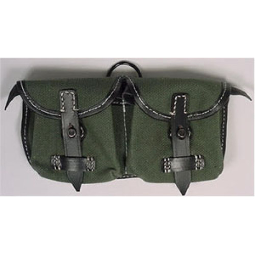 German G43 Canvas Ammo Pouches Green