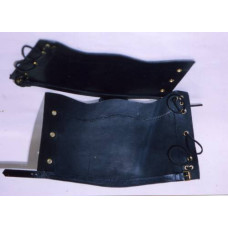 Victorian British Army replica leather gaiters