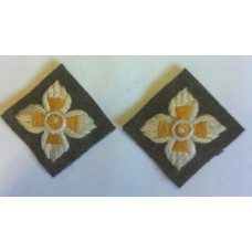 WW2 Intelligence Korps Pips - 1 Pair - British Insignia