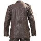 WW2 German style M36 leather tunic BROWN